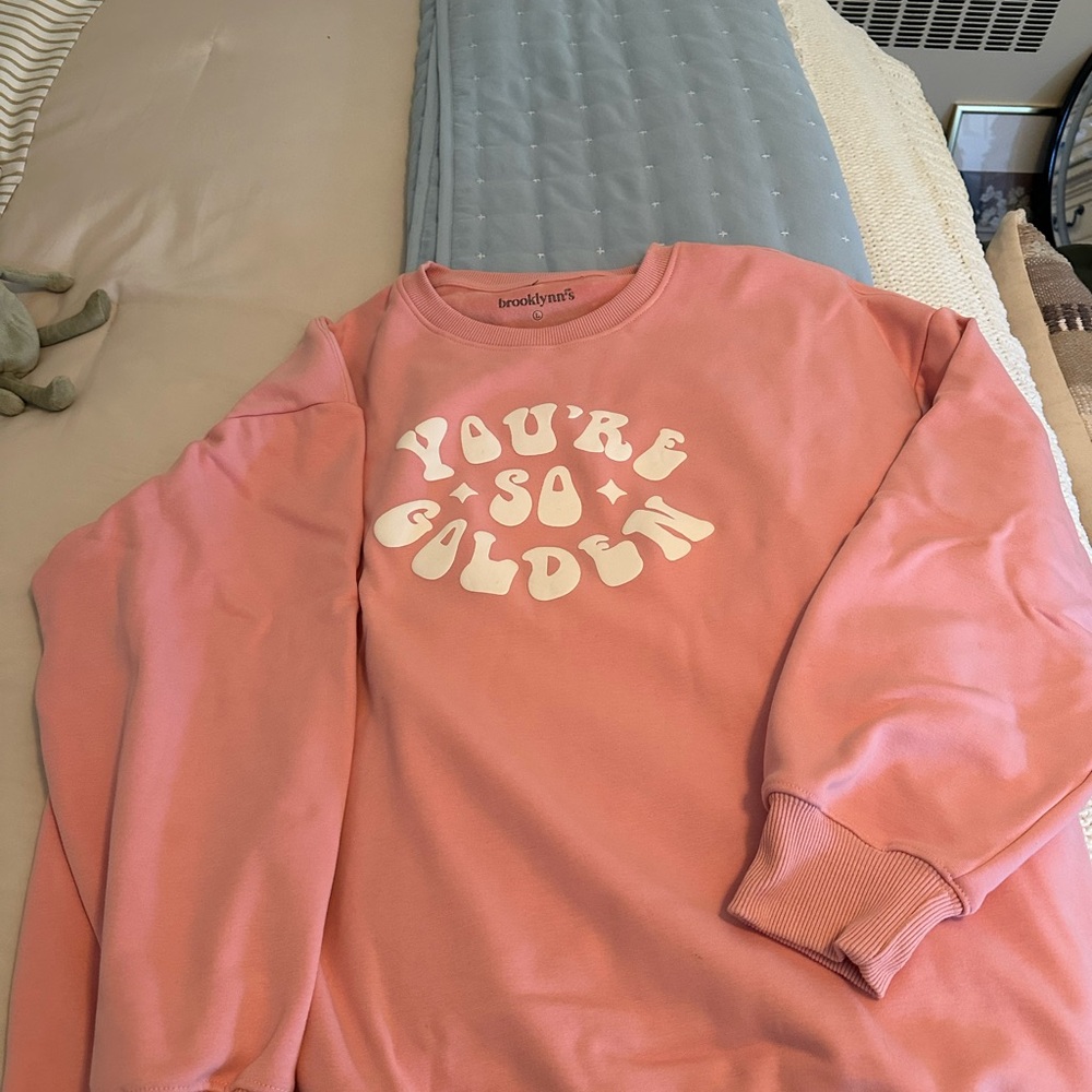 Pink 'You're So Golden' Sweatshirt